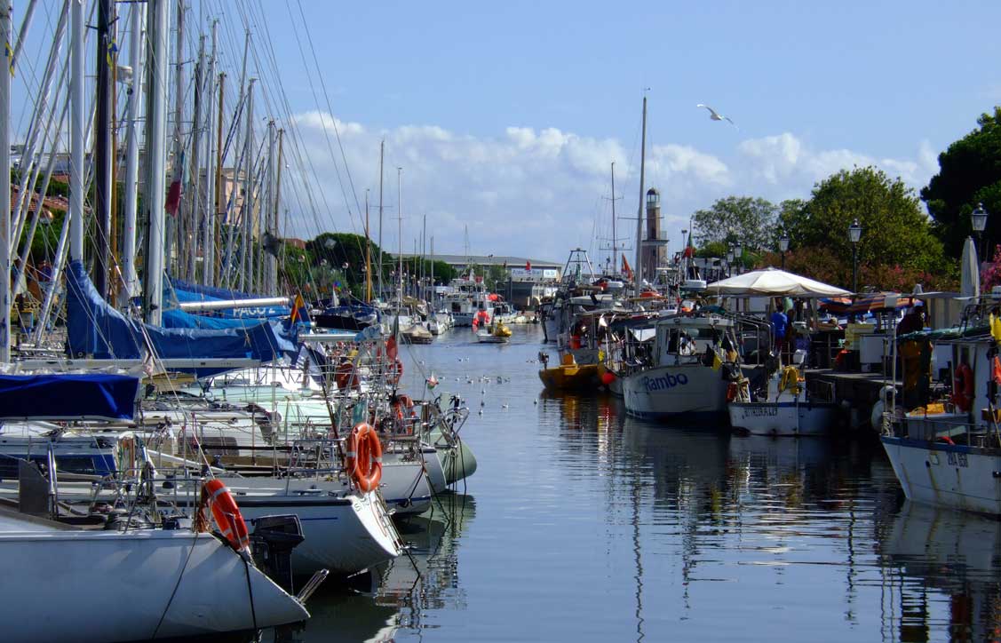 Il porto canale di Cervia